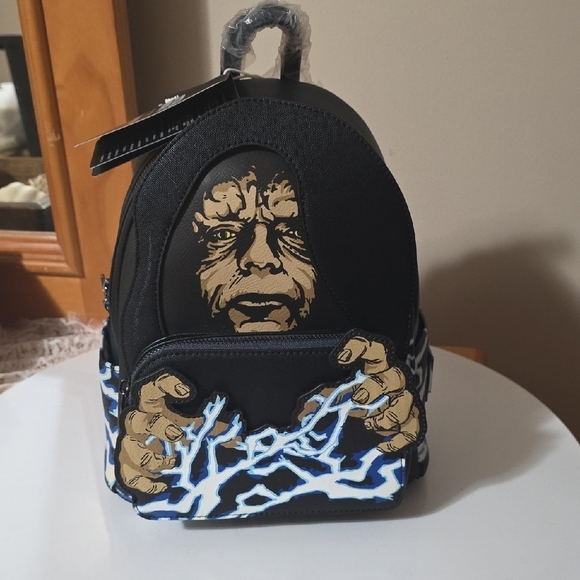 Disney Other - Disney Black and Blue Graphic Backpack